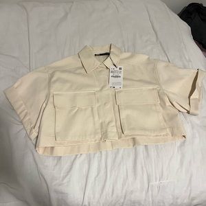 Zara Cropped Jacket/Top